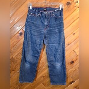 Vintage Y2K Dolce & Gabbana Dark Blue Capri Jeans Size 27